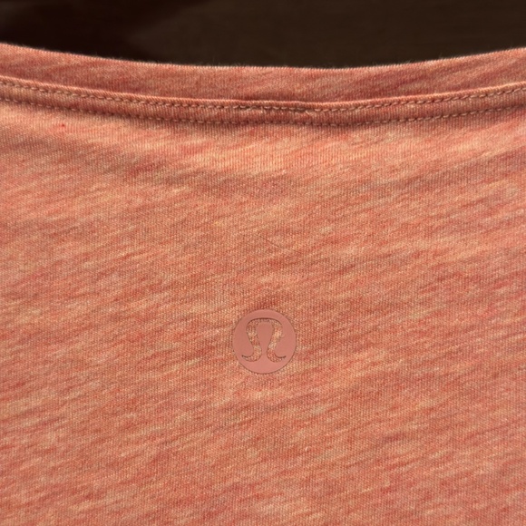 LULULEMON | Back In Action Long Sleeve in Heathered Pink Savannah SZ 8 NWT - Picture 7 of 7